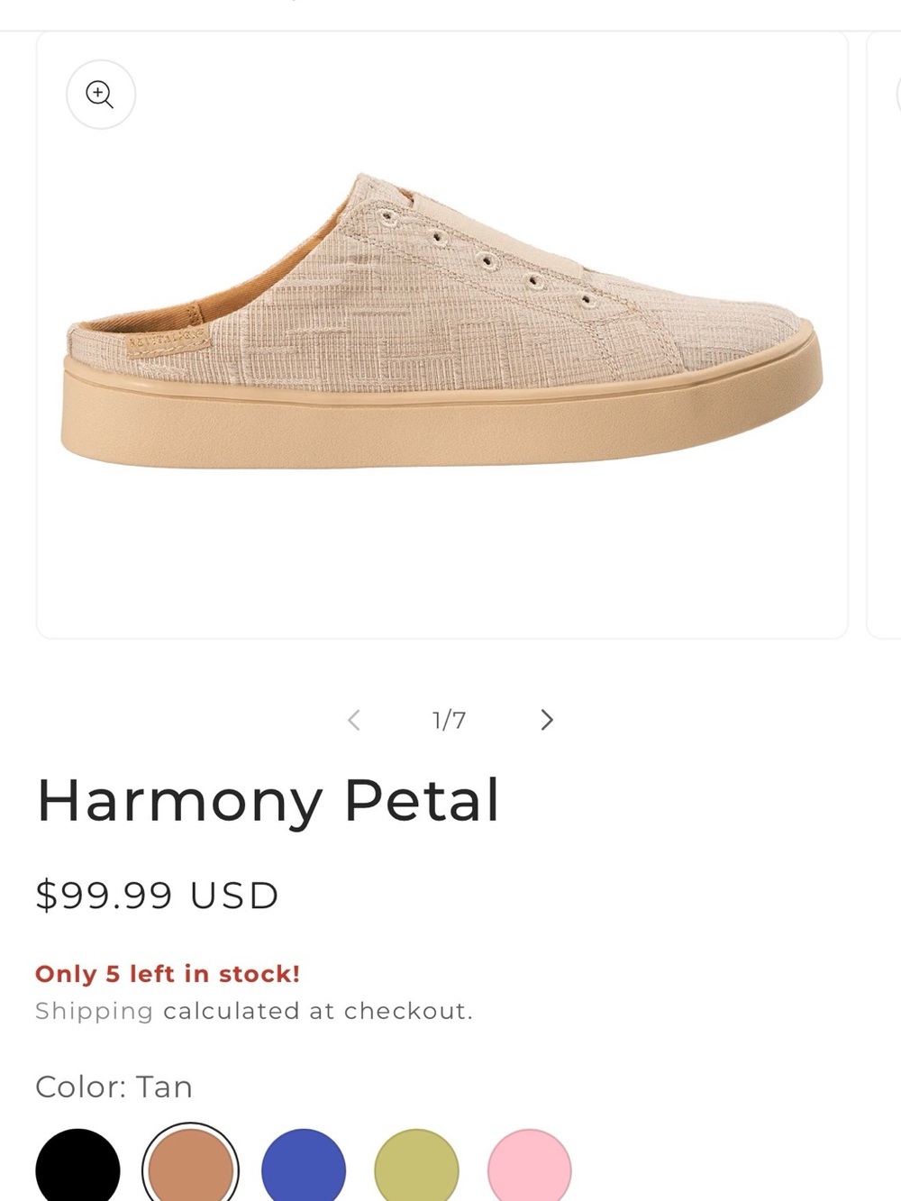 Women’s Slip-On Canvas Sneakers in Light Beige
